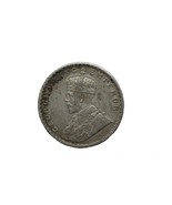 Pure silver George V King Emperor One Rupee India 1916 Old coin - $142.86