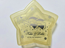 Little Twin Stars Caja de plástico Amarillo Viejo SANRIO 2003&#39; Retro... - £24.32 GBP
