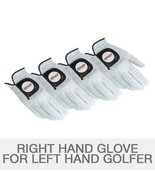 Open Box Kirkland Signature Premium Leather Golf Gloves Right Hand 4 Pac... - £14.04 GBP