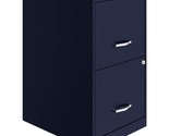Lorell SOHO Lateral File, 24.5&quot; Height x 14.3&quot; Width x 18&quot; Depth, Navy - $183.99