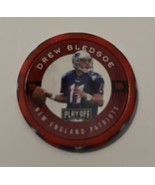 Drew Bledsoe New England Patriots Red Chip #105 NFL Chip Shot 1997 - £4.66 GBP