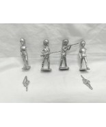 Lot Of (4) Vintage Historical British Infantry Lead Miniatures 2-3&quot; - €21,39 EUR