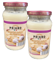 2 Packs Priano Roasted Garlic Alfredo  Sauce 15 oz - £14.73 GBP