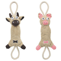 Eco-Friendly Tough Jute Rope Chew Plush Pet Dog Toy - $11.04