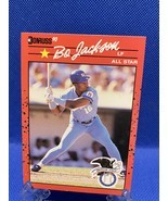 Bo Jackson 650 1990 Donruss Baseball Card Error - $1,500.00