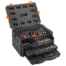 VEVOR Mechanics Tool Set and Socket Set, 450Pcs SAE and Metric Mechanic ... - $137.90