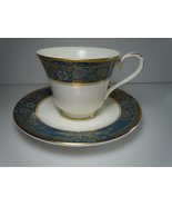 Royal Doulton Carlyle Footed Cup &amp; Saucer Set - £46.02 GBP