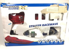 12&quot; Millenium Marine RC Stinger Racewave Remote Control Speedboat - £23.73 GBP