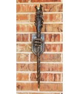 Ebros Medieval Renaissance Dungeon Dragon Head Scepter Orb Torch 23.5&quot; Long - £39.22 GBP