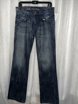 Rock and Republic Henlee Authentic Button Fly Men&#39;s Jeans Size 32 x 35 - £38.95 GBP
