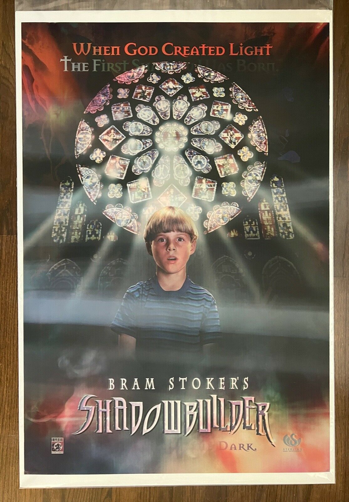 Bram Stoker&#39;s SHADOW BUILDER (1998) LENTICULAR One-Sheet Demonic Horror ... - $250.00
