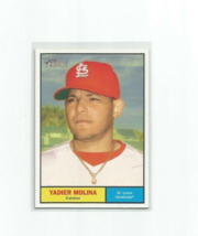Yadier Molina (St. Louis Cardinals) 2010 Topps Heritage Card #118 - £4.67 GBP