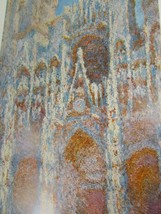 Vintage Claude Monet Print Rouen Cathedral The Facade at Sunset 53460 - £16.06 GBP