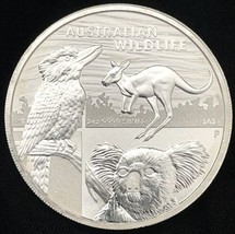 2021 Silver 2 oz Australia $2 Wildlife 9999 Fine Coin Perth Mint - £71.32 GBP