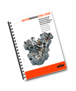 ITALIAN  LANGUAGE - 2003 TO 2008 KTM 950 SUPER DUKE R - MANUALE DI RIPAR... - $52.22