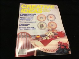 Creative Ideas for Living Magazine May 1986 Steciling, space saving magic - £7.99 GBP