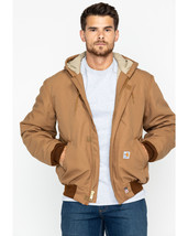 Carhartt Men&#39;s FR Duck Active Hooded Jacket - £161.98 GBP