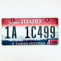 2012 United States Idaho Ada County Passenger License Plate 1A 1C499 - £6.63 GBP
