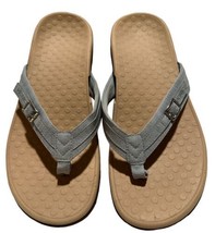 Vionic Tide Patty Light Blue Sandals Womens Size 9 Buckle Detail - £31.23 GBP