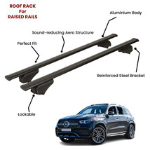 2 Pcs Black Cross Bars For Mercedes Gle W167 Suv 2019- - $118.70