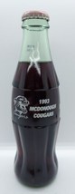 Rare 1993 Mcdonough Cougars Coca Cola Bottle - £19.77 GBP