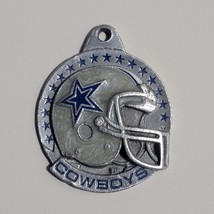 VTG 1991 NFL Dallas Cowboys Siskiyou Buckle Helmet Keychain Zipper Pull Pendant - £25.12 GBP