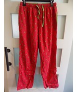 Mud Pie Red Christmas Tree Pajama Pants Bottoms Size S Men&#39;s EUC - $18.69