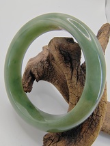 56.30mm Icy Ice Green Burma Jadeite Jade Bangle Bracelet # 66 gram # 333 carat # - £1,927.76 GBP