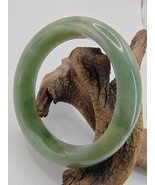 56.30mm Icy Ice Green Burma Jadeite Jade Bangle Bracelet # 66 gram # 333... - $3,271.02 CAD