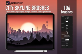 Procreate city skyline creator b  1  thumb200