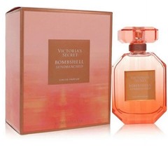 Victoria's Secret Bombshell Sundrenched Eau De Parfum 3.4 Fl Oz Edp Perfume New - $74.24
