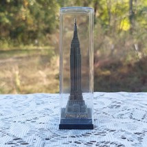 Miniature Empire State Building Figurine in Case New York Souvenir FREE ... - $12.19