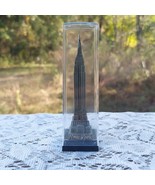Miniature Empire State Building Figurine in Case New York Souvenir FREE ... - £9.53 GBP