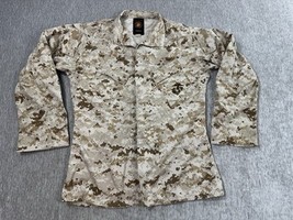 Marine Corps MCCUU Desert MARPAT Blouse Jacket Sz Medium Long USMC Cammies - $462.00 MXN