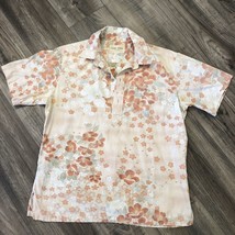 VTG Cooke Street Honolulu Sz L Aloha Hawaii Mens Button Up Shirt Reverse... - $14.89