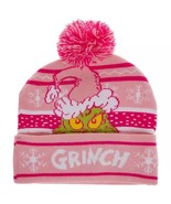 Bioworld Pink Grinch Beanie With Pom Pom - $23.60 CAD