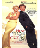 How to Lose a Guy in 10 Days (DVD, 2003, Widescreen) - $10.16