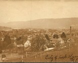 RPPC City of Lock Haven From Hill Birds Eye View UNP 1900s UDB Postcard ... - $27.67