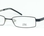 Pix Timor Col.1 Schwarz Brille Metall Rahmen 48-16-135mm Deutschland - $76.22