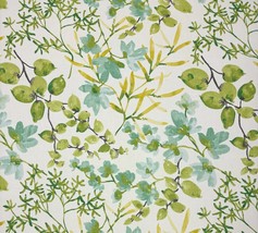 Braemore Gazebo Citrus Yellow Fruit Floral Linen Multiuse Fabric 4.5 Yards 54&quot;W - £53.54 GBP