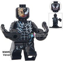 1pcs Symbiote Venom Eddie Brock Marvel Superhero Singgle Sale Minifigures Block - £2.24 GBP