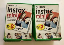 Fujifilm - instax mini Instant Color Film Twin Pack ( Lot of 2 ) - £21.88 GBP