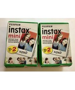 Fujifilm - instax mini Instant Color Film Twin Pack ( Lot of 2 ) - £20.88 GBP