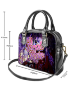 Purple Rain prince 90s - American Singer PU Leather Tote Bag Shoulder Ba... - £30.79 GBP