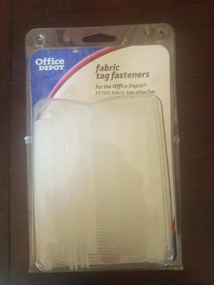 office depot fabric tag fasteners for FT100 attacher - $29.84
