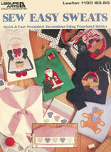 Sew Easy Sweats, Leisure Arts Leaflet 1130 - $6.00