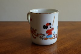 VTG Walt Disney Productions Mickey Mouse Parade Coffee Tea Cup Mug Japan... - $13.00