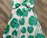Diane Von Furstenberg x Target Leaf Short Satin Slip Dress Green Size XS... - $19.24
