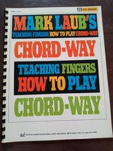 Mark Laub&#39;s Teaching Fingers How To Play Chord-Way All Organ - £70.02 GBP