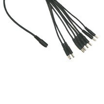 Dc 1 To 8 Power Cable For Cctv Camera, Dvr Save Adapter - £14.22 GBP